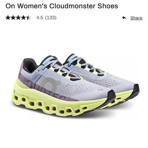 On Women’s Cloudmonster size 8.5